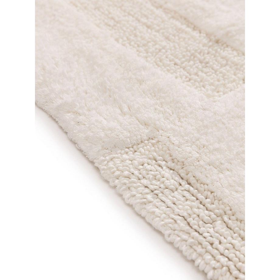Benuta Tapis de Bain Nehir Blanc  