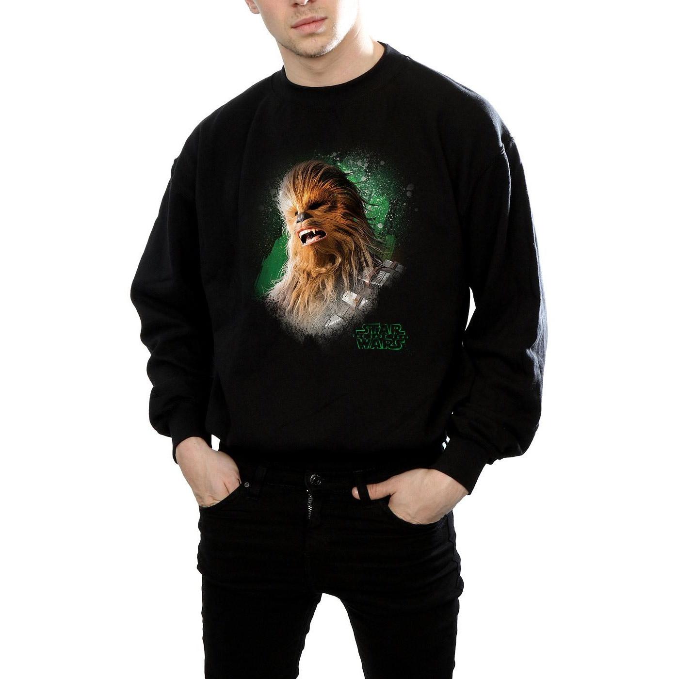 STAR WARS The Last Jedi Chewbacca Print Sweatshirt  