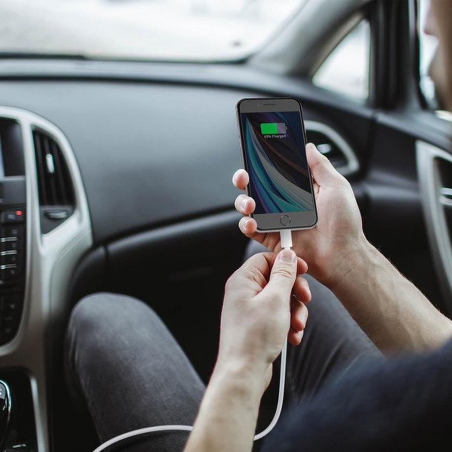 Avizar  USB / Lightning 1.5m langes Kabel Weiß 