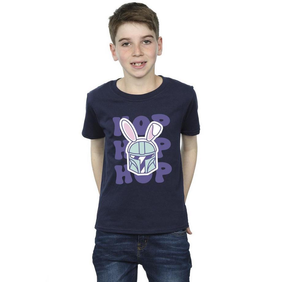 STAR WARS  The Mandalorian Hop Into Easter Maglietta 
