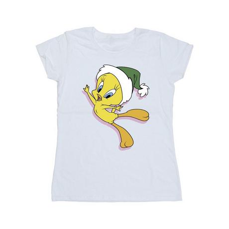 LOONEY TUNES Tweety Christmas T-Shirt Manches Courtes  