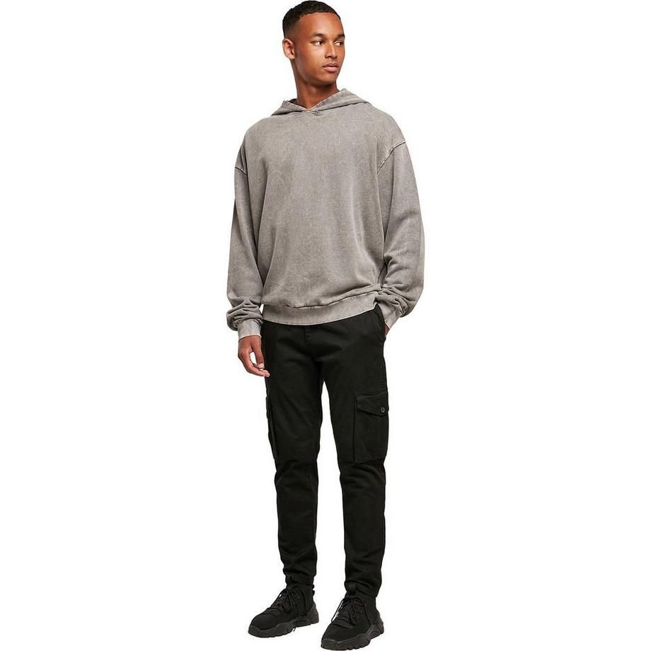 Build Your Own Felpa con cappuccio Oversized Acid Wash  