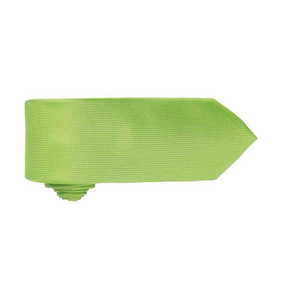 PREMIER Krawatte mit dezentem Waffelmuster  