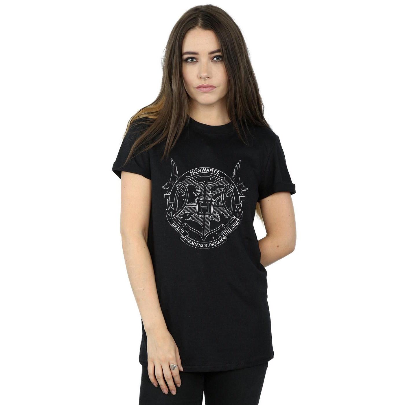 Harry Potter Hogwarts Bedrucktes T-Shirt  