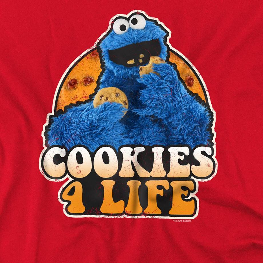 Sesame Street Maglietta Cookies 4 Life  