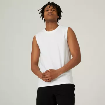 Tank Top  dehnbar - 500 weiss