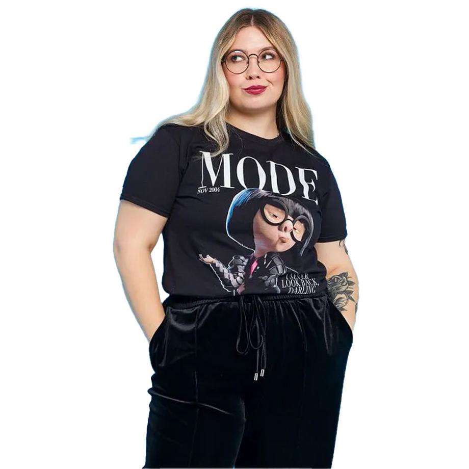 The Incredibles  T-ShirtMotif Edna Mode Never Look Back Darling 