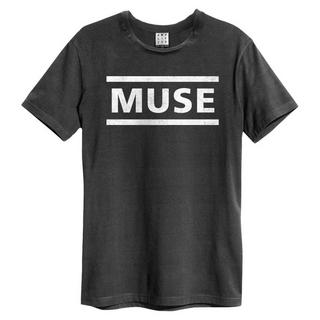 Amplified Muse Logo Stampa Grafica T-Shirt  
