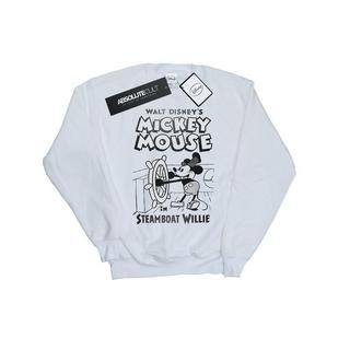 Disney Mickey Mouse Steamboat Willie Felpa  