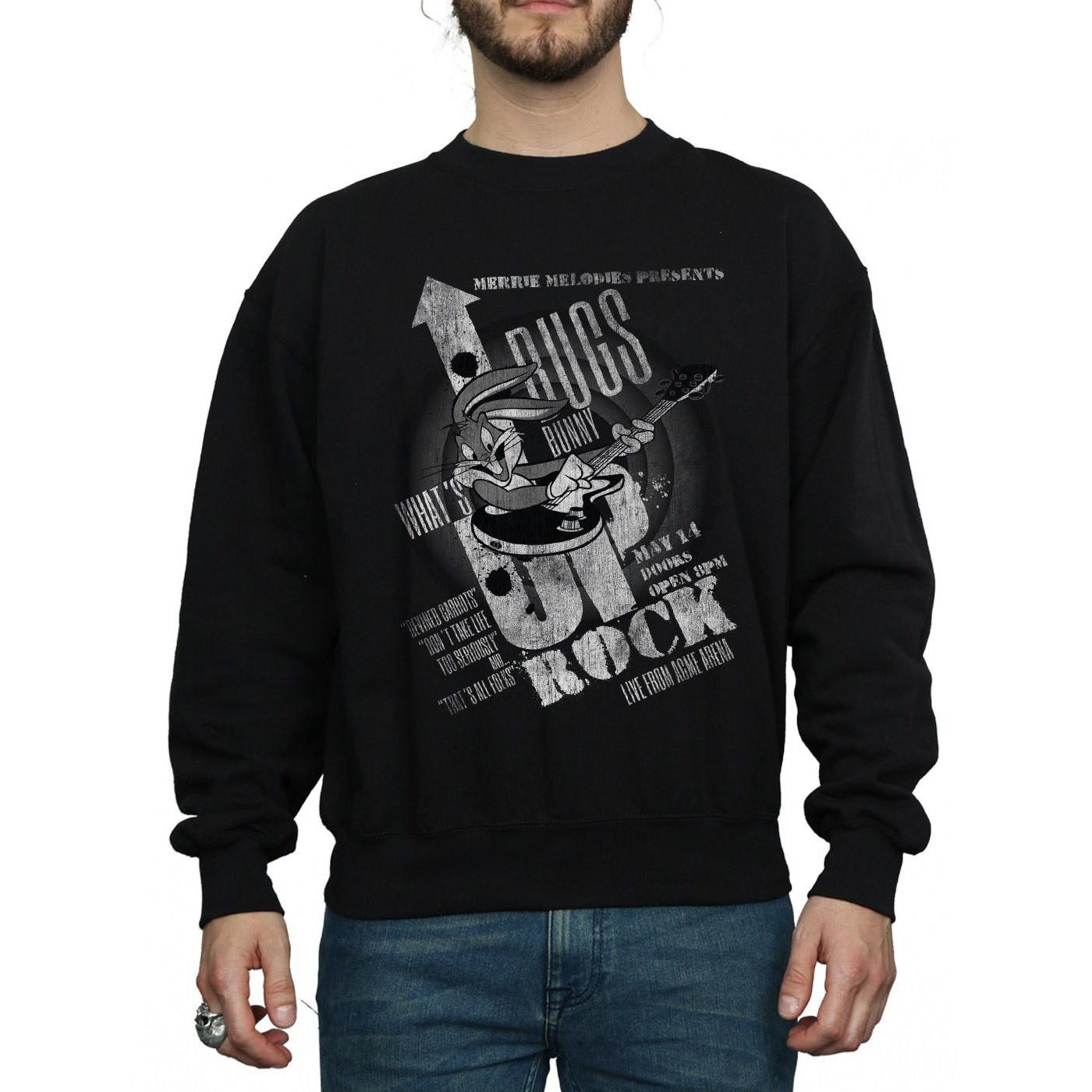 LOONEY TUNES  Bugs Bunny What´s Up Rock Sweatshirt 