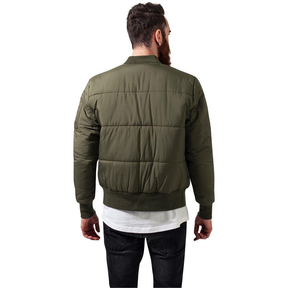 URBAN CLASSICS Veste Bomber Matelassée Basique  