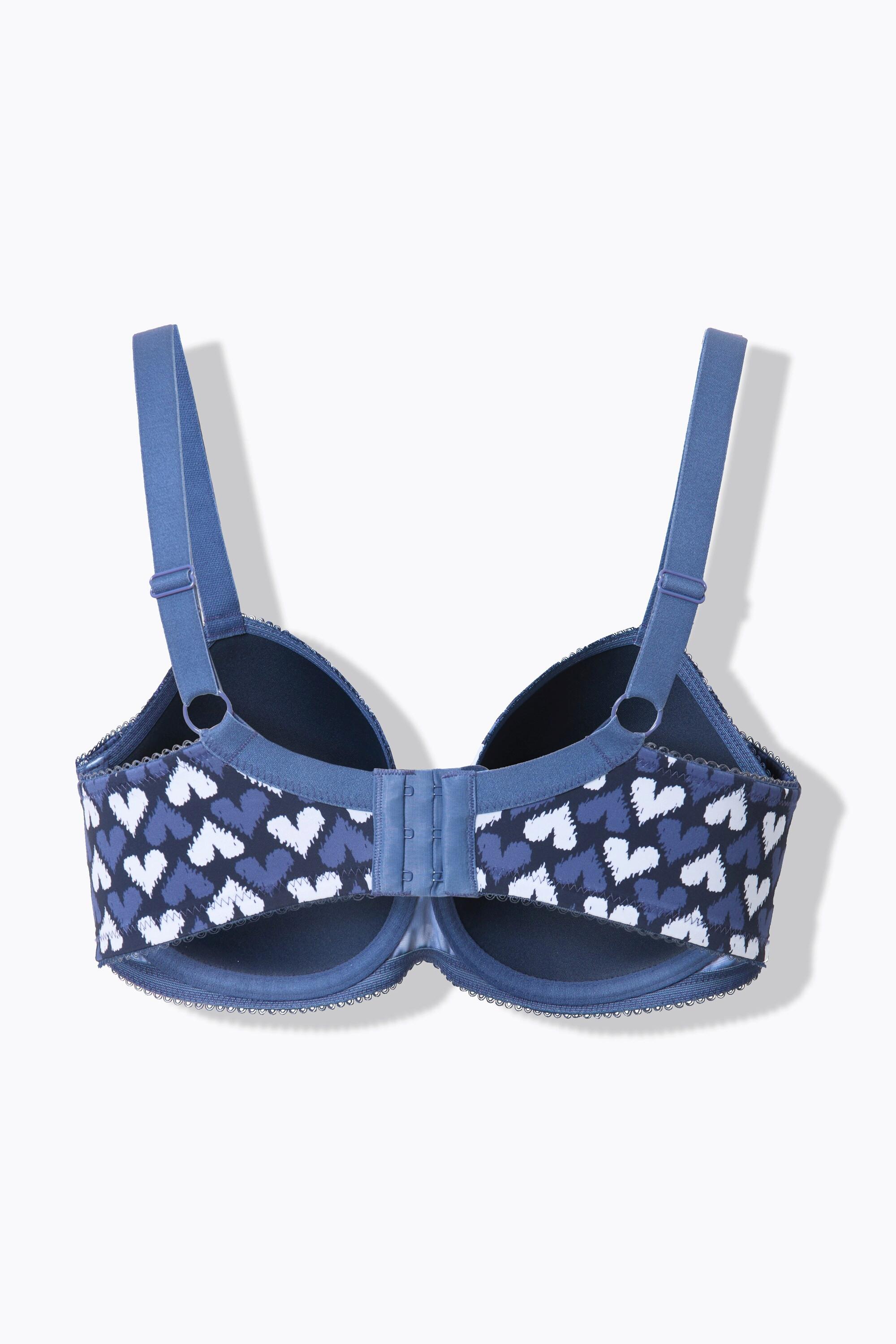 Ulla Popken Soutien-gorge Cœurs Bonnets Souples Armatures  