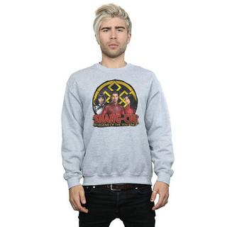 MARVEL  ShangChi And The Legend Of The Ten Rings Group Logo Emblem Sweatshirt 