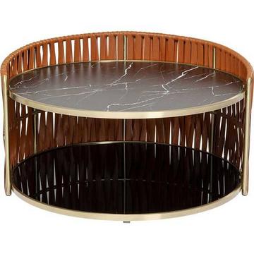 Table basse Cuivre rond 86