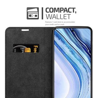 Cadorabo  Housse compatible avec Xiaomi RedMi NOTE 9 PRO / NOTE 9S - Coque de protection avec fermeture magnétique, fonction de support et compartiment pour carte 