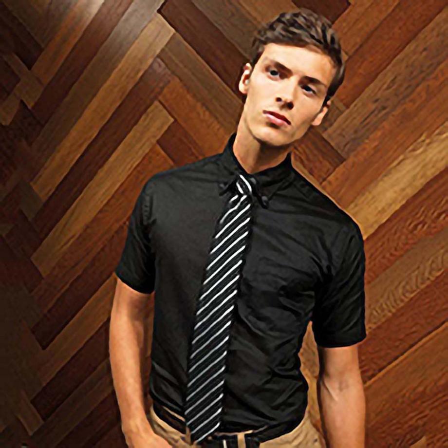 PREMIER Signature Oxford Camicia Maniche Corte  