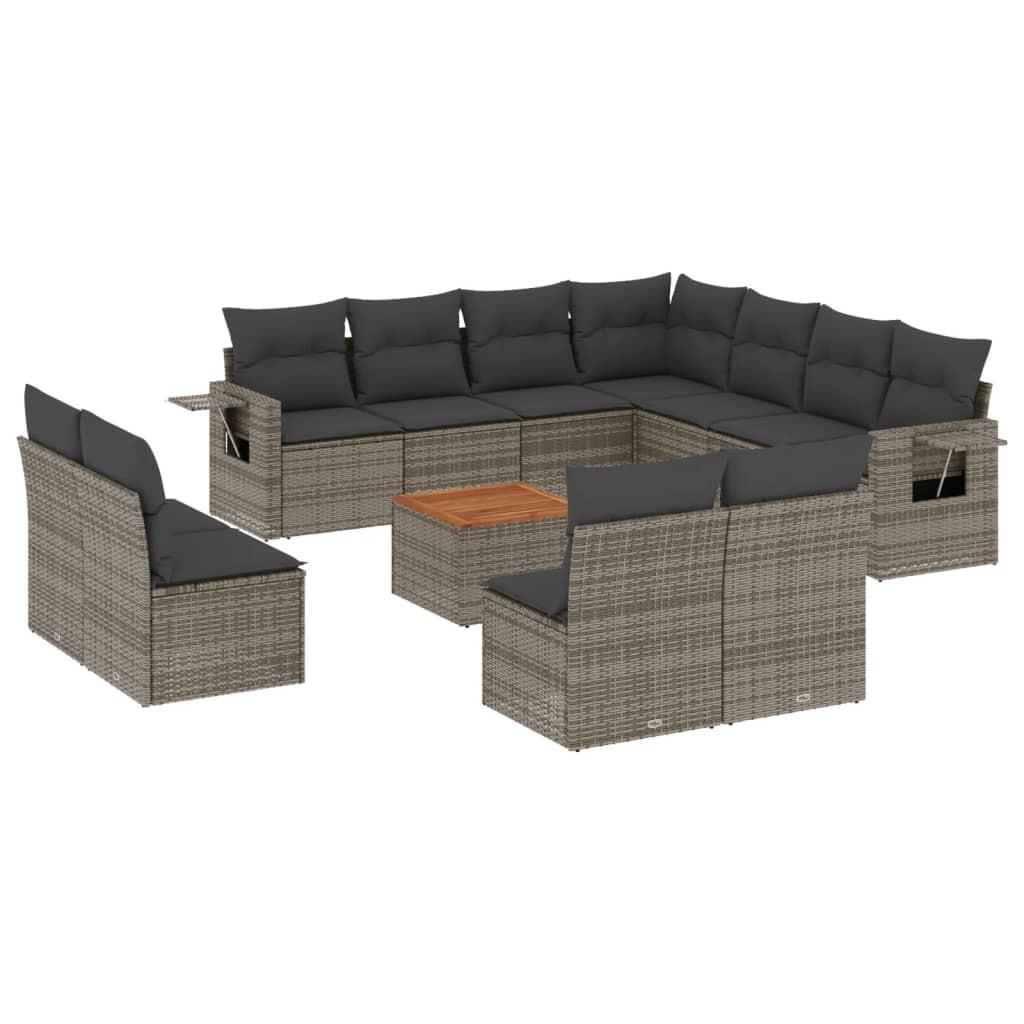 VidaXL Garten sofagarnitur poly-rattan  