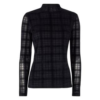 Joe Browns Enges Jersey Top Kariertes Mesh  