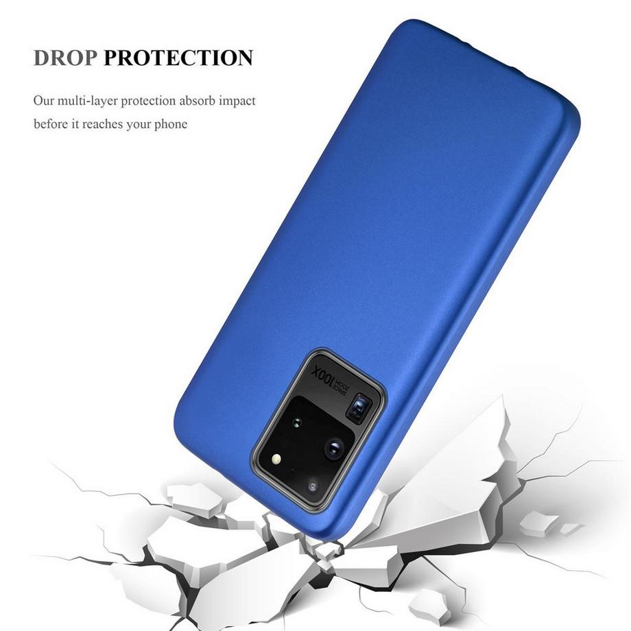 Cadorabo  Hülle für Samsung Galaxy S20 ULTRA TPU Silikon Matt 