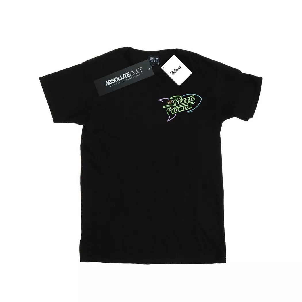 Disney - Toy Story Pizza Planet TShirt, für Damen, Schwarz, Größe S