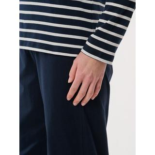 Schiesser Gestreifter Langarm Pyjama  