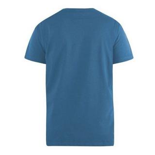Duke  Signature 2 King Size Baumwolle mit V-Ausschnitt T-Shirt 
