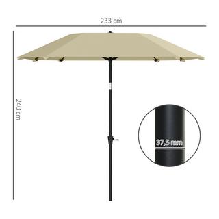 Outsunny parasol  