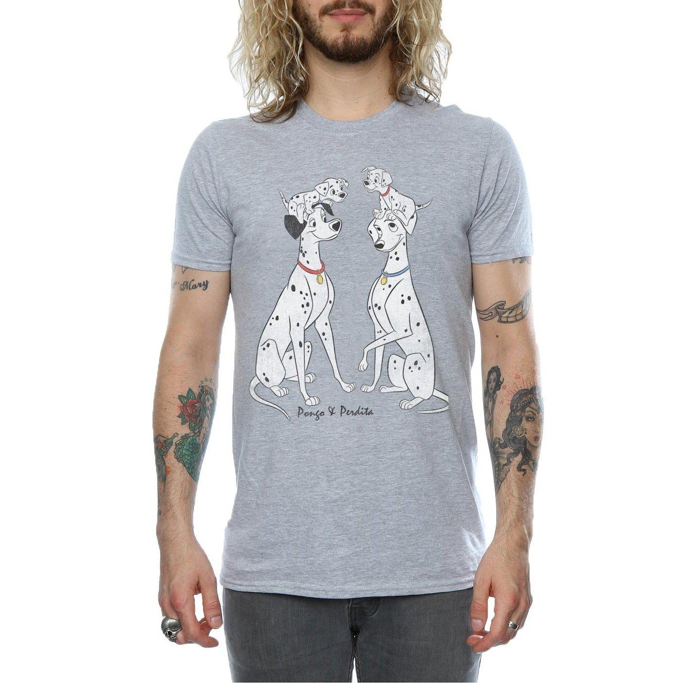 101 Dalmatians Pongo And Perdita T-Shirt  