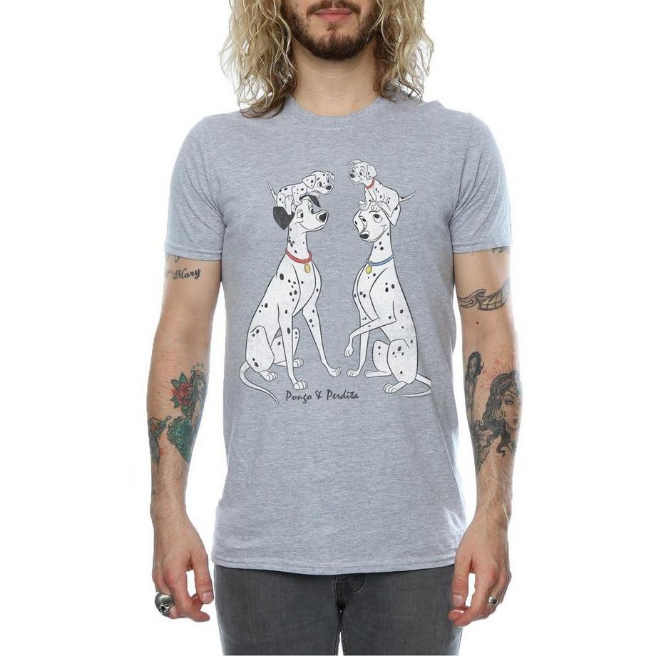 101 Dalmatians Pongo And Perdita T-Shirt  