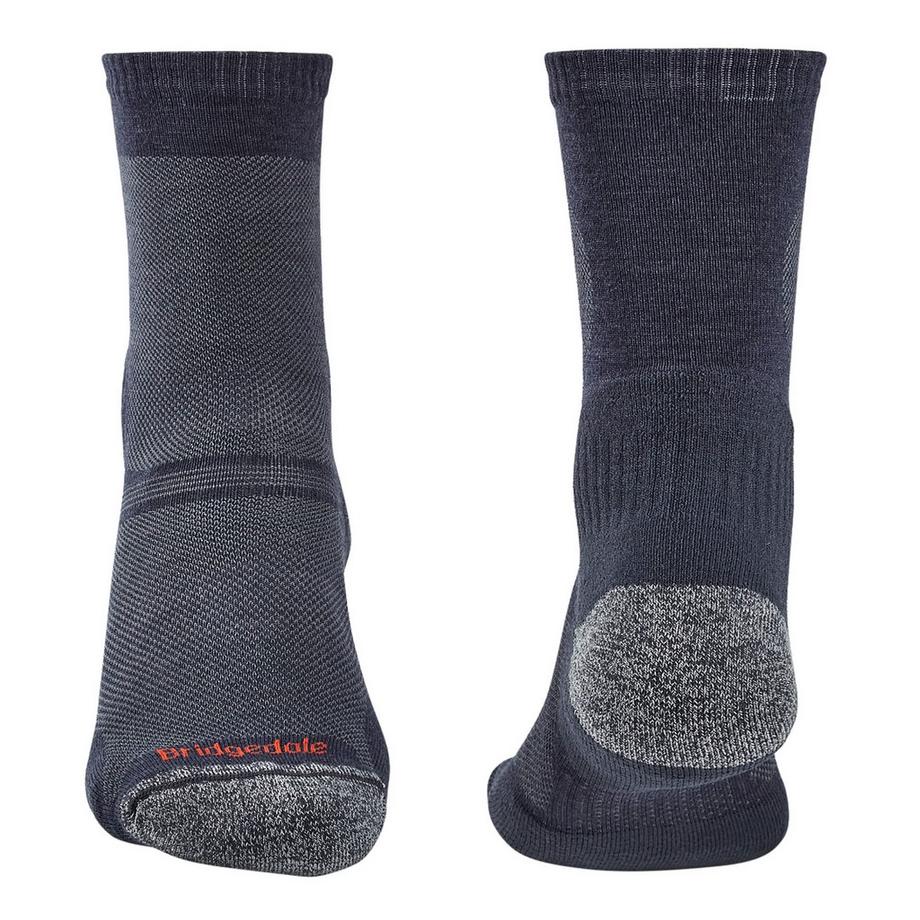Bridgedale  Wandersocken Aus Ultraleichter T2 Merinowolle Mit Rundhalsausschnitt 