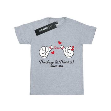 Tshirt MICKEY MOUSE LOVE HANDS