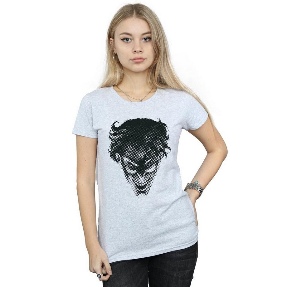 DC COMICS Joker Gesicht Print T-Shirt  