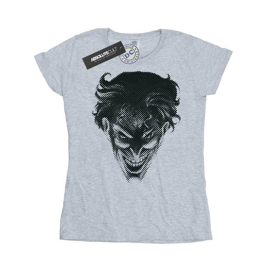 DC COMICS Joker Gesicht Print T-Shirt  