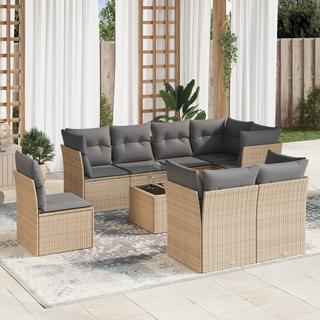 VidaXL Garten sofagarnitur poly-rattan  