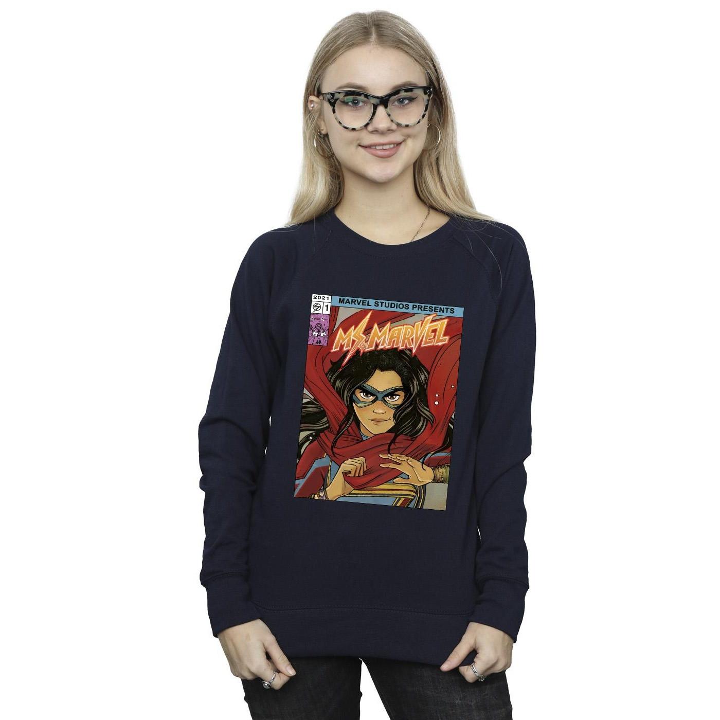 MARVEL Ms Comic Cover Sweatshirt  