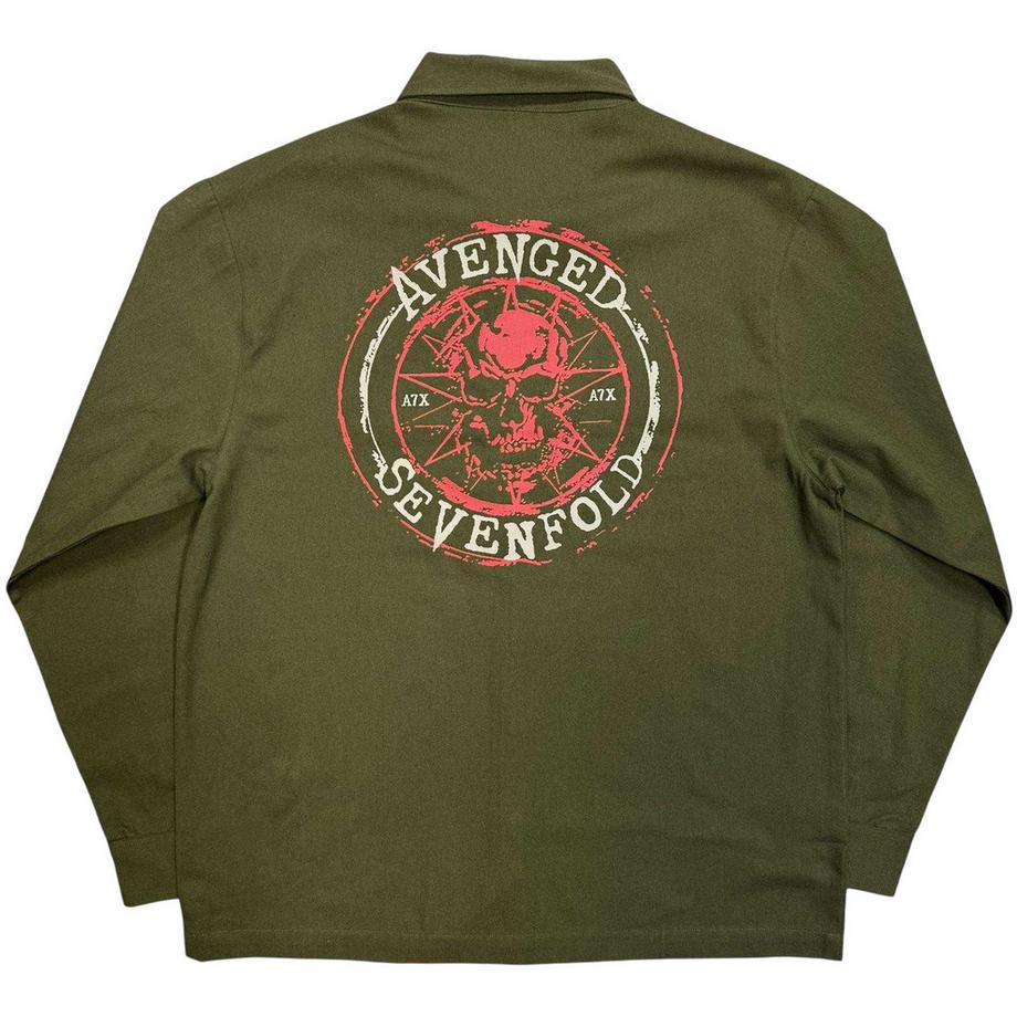 Avenged Sevenfold Chemise manches longues motif crâne  