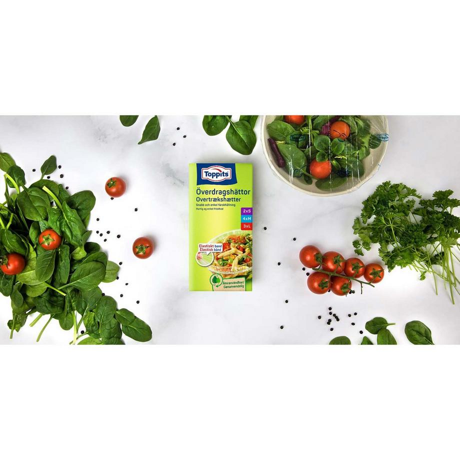 Toppits  Abdeckkappen aus Kunststoff 9 Stück (8 Stück DFP beachten) 