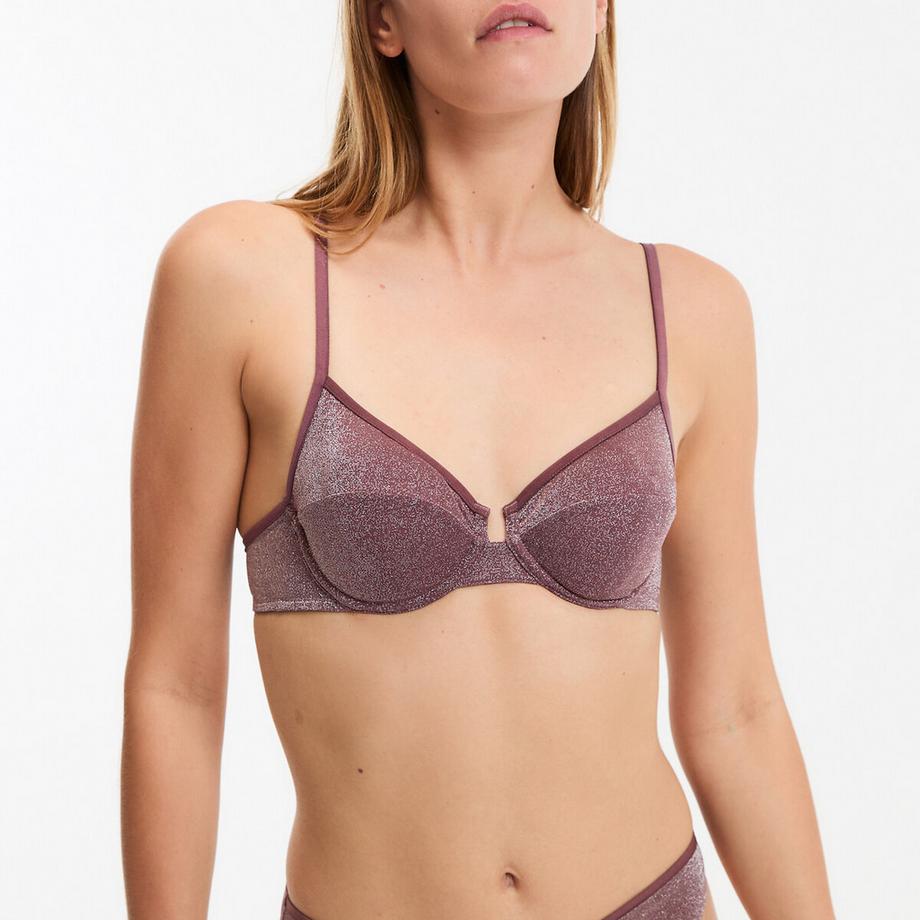 La Redoute Collections Tamara Reggiseno Corbeille Microfibra e Fili Metallizzati  