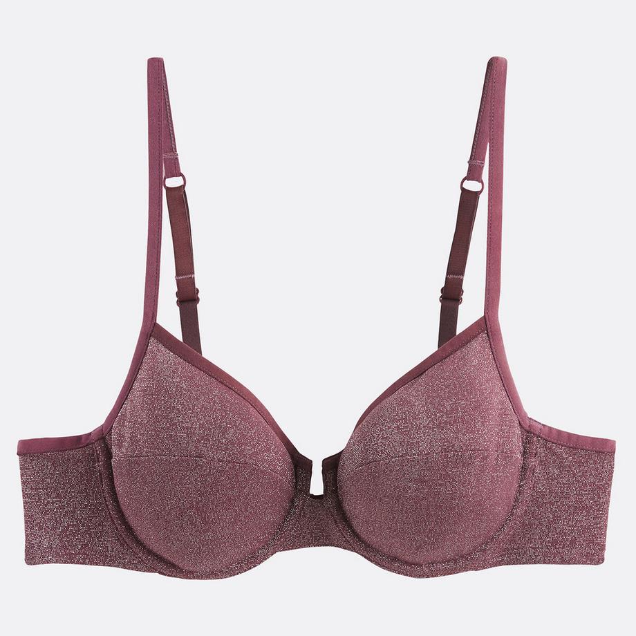 La Redoute Collections Tamara Reggiseno Corbeille Microfibra e Fili Metallizzati  