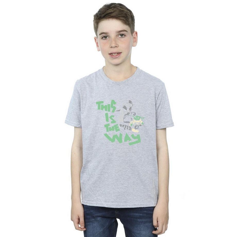 STAR WARS  Tshirt THE MANDALORIAN THIS IS THE WAY 