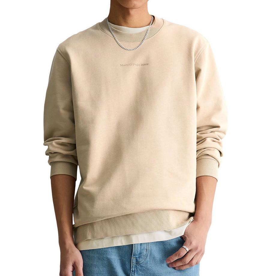 Marc O'Polo Denim Sweat-shirt  Pack de 1 Confortable à porter-Crew Neck, Print, Reg Fit  