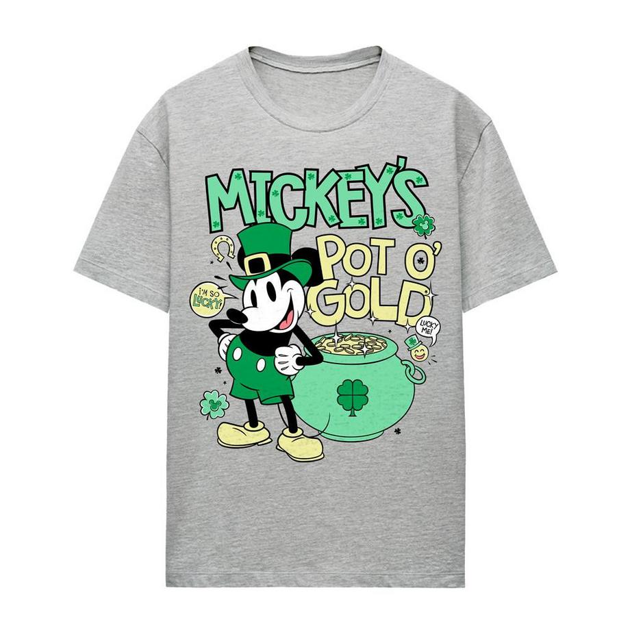 Tshirt SaintPatrick motif Mickey Mouse POT O GOLD