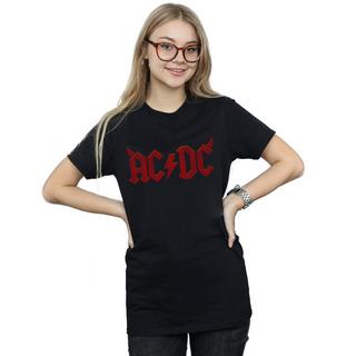 AC/DC ACDC T-Shirt Stampata Vestibilità Morbida  