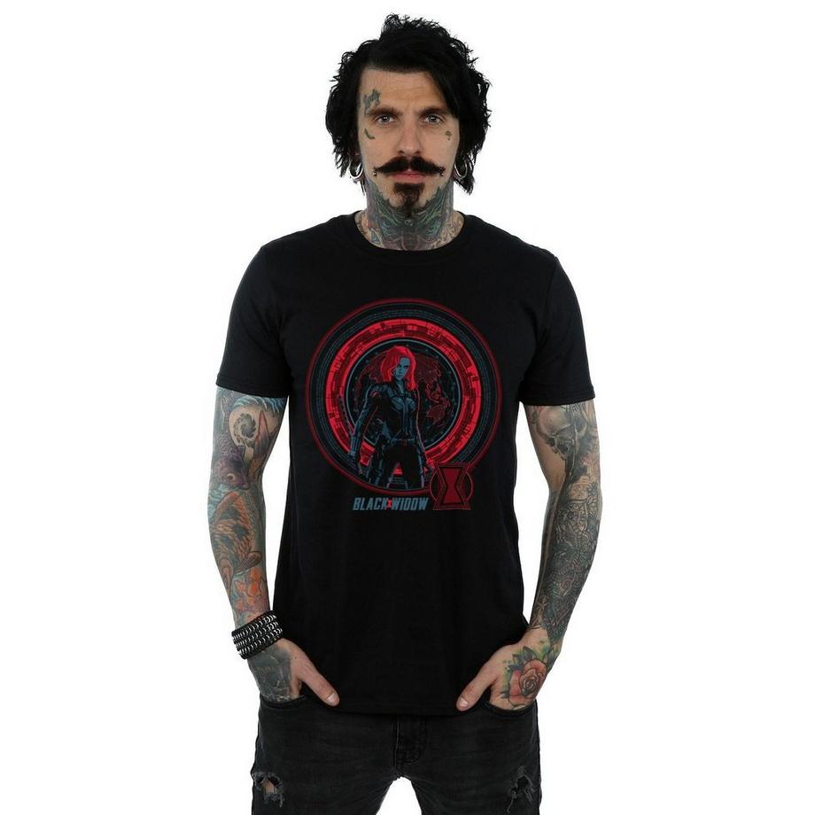MARVEL Black Widow T-Shirt Stampa Grafica  