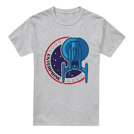 Star Trek T-Shirt Stampa Grafica Enterprise  