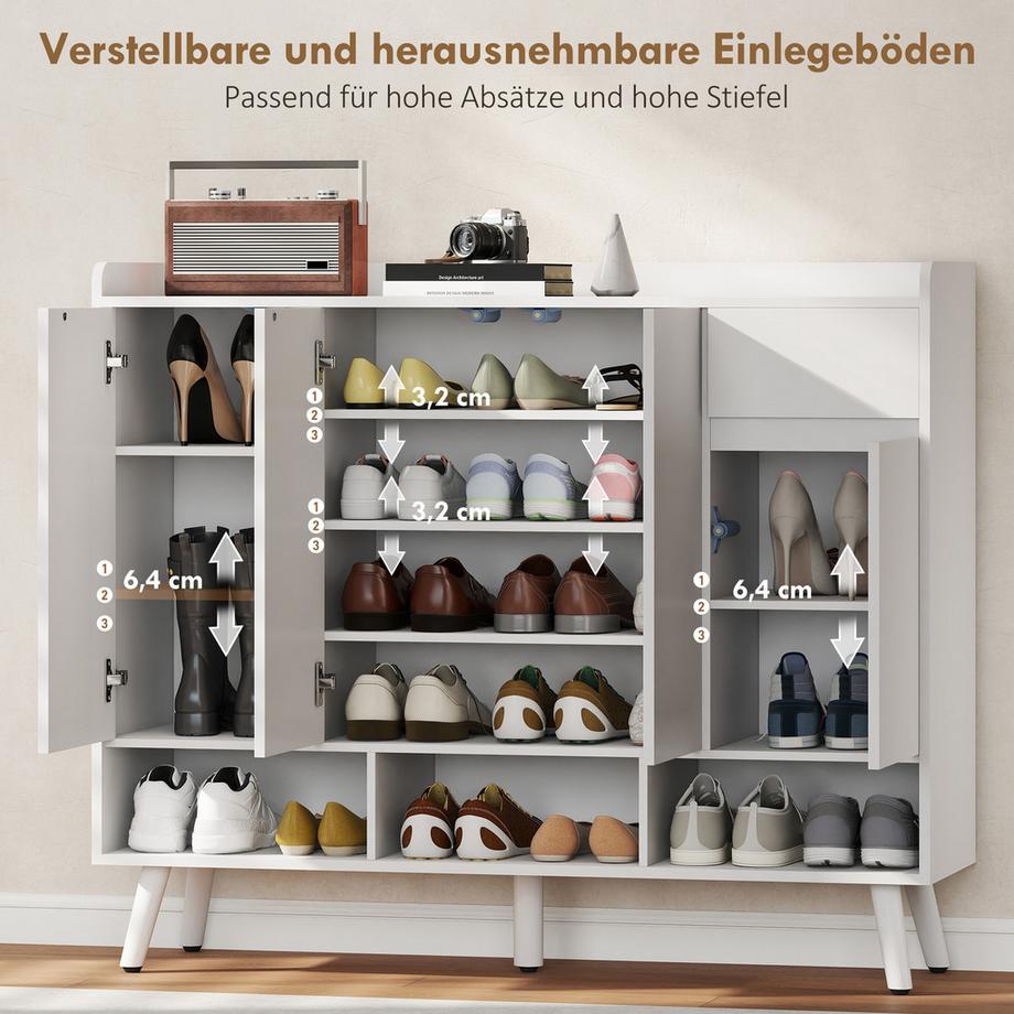 HOMCOM Schuhschrank  