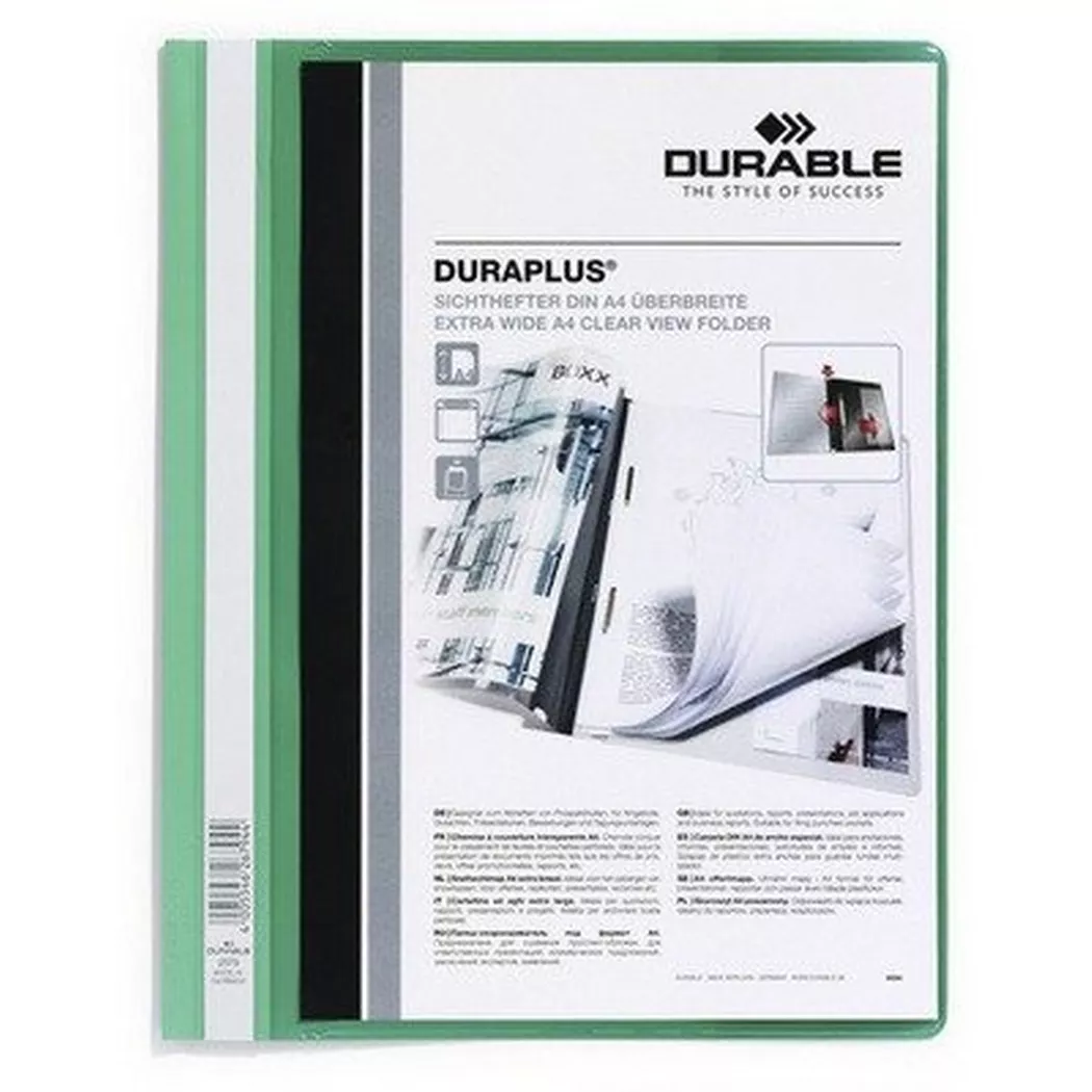 Durable DURAPLUS A4 Folder Green 25 257905
