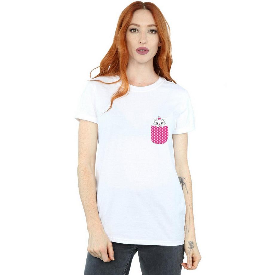Disney Aristocats Marie Pocket T-Shirt  
