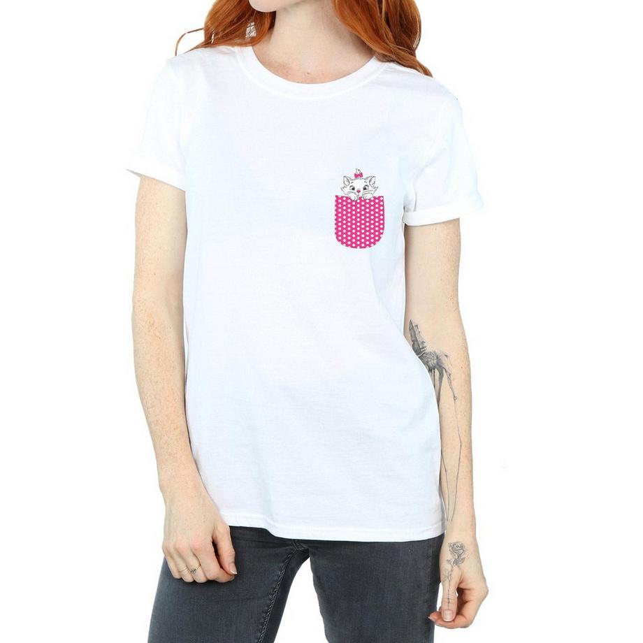 Disney Aristocats Marie Pocket T-Shirt  