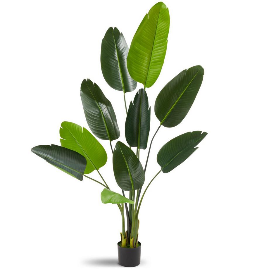 Tectake Arbre artificiel oiseau du paradis TROPIC design très réaliste  